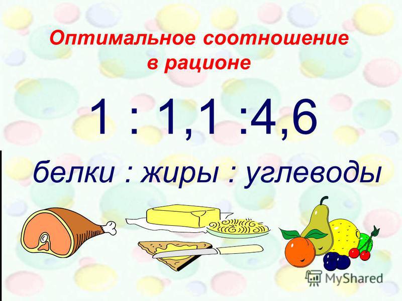 1 1 4 белки жиры