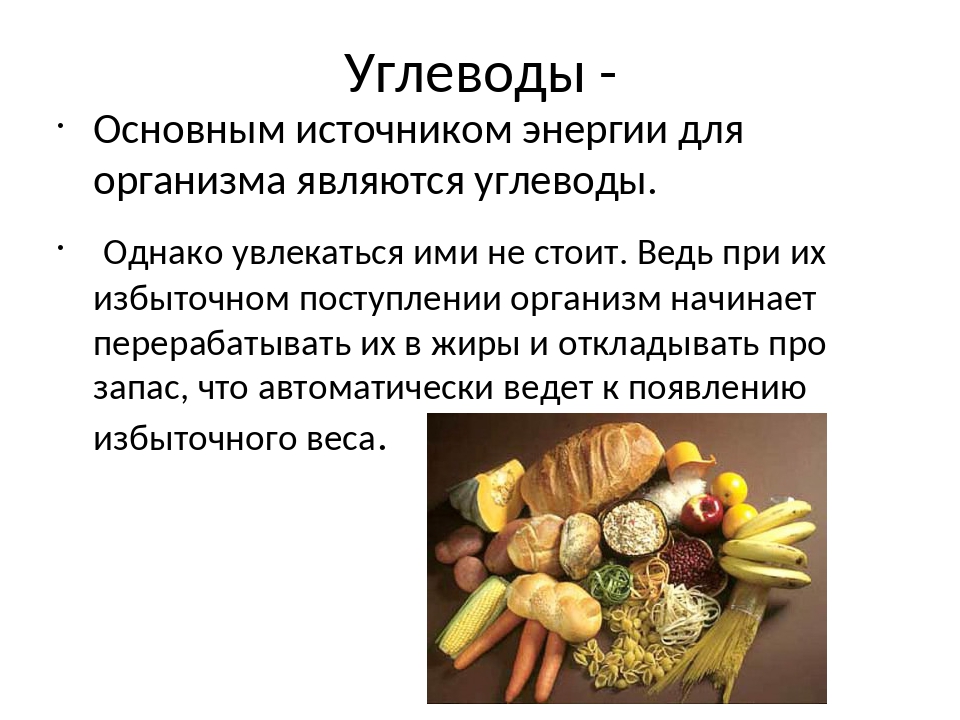 Какие продукты являются источником