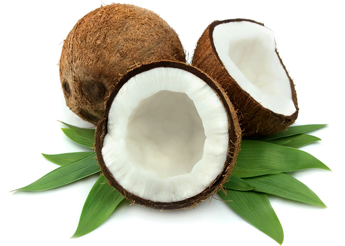 Разломанный кокос